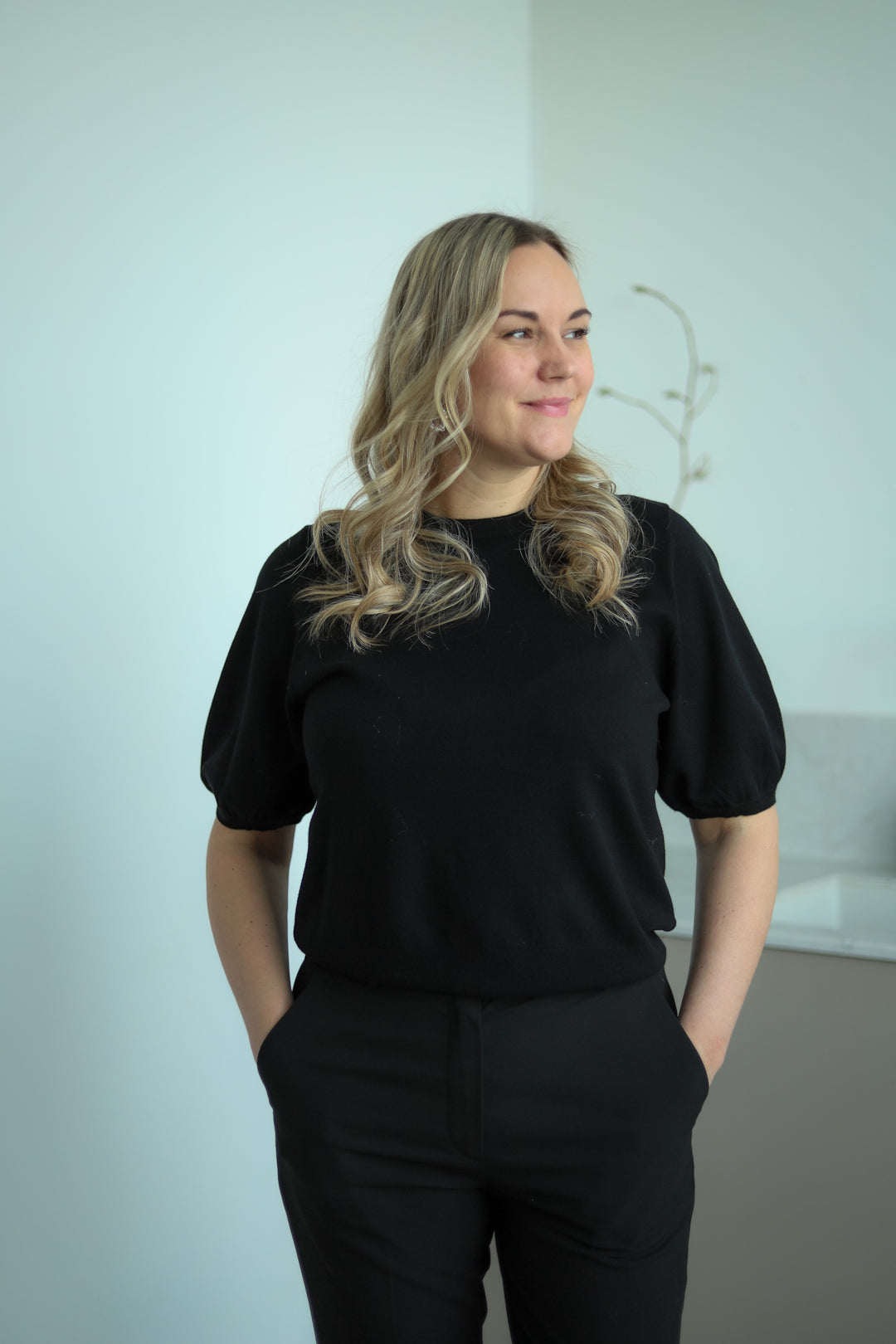 Sefika Rachelle 2/4 Pullover Black