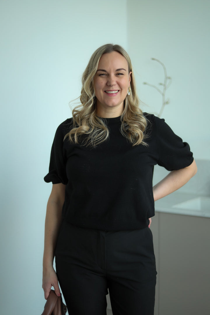 Sefika Rachelle 2/4 Pullover Black