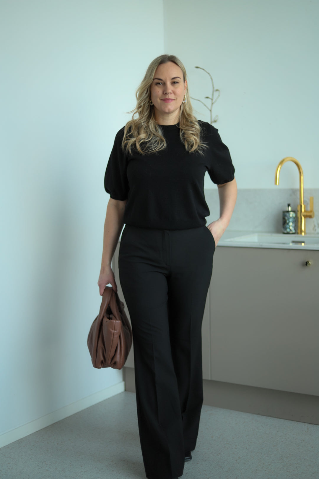Sefika Rachelle 2/4 Pullover Black