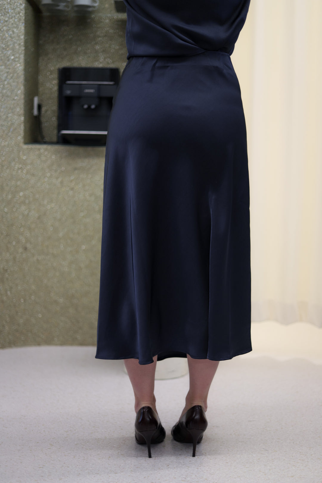Bovary Skirt Midnight Blue