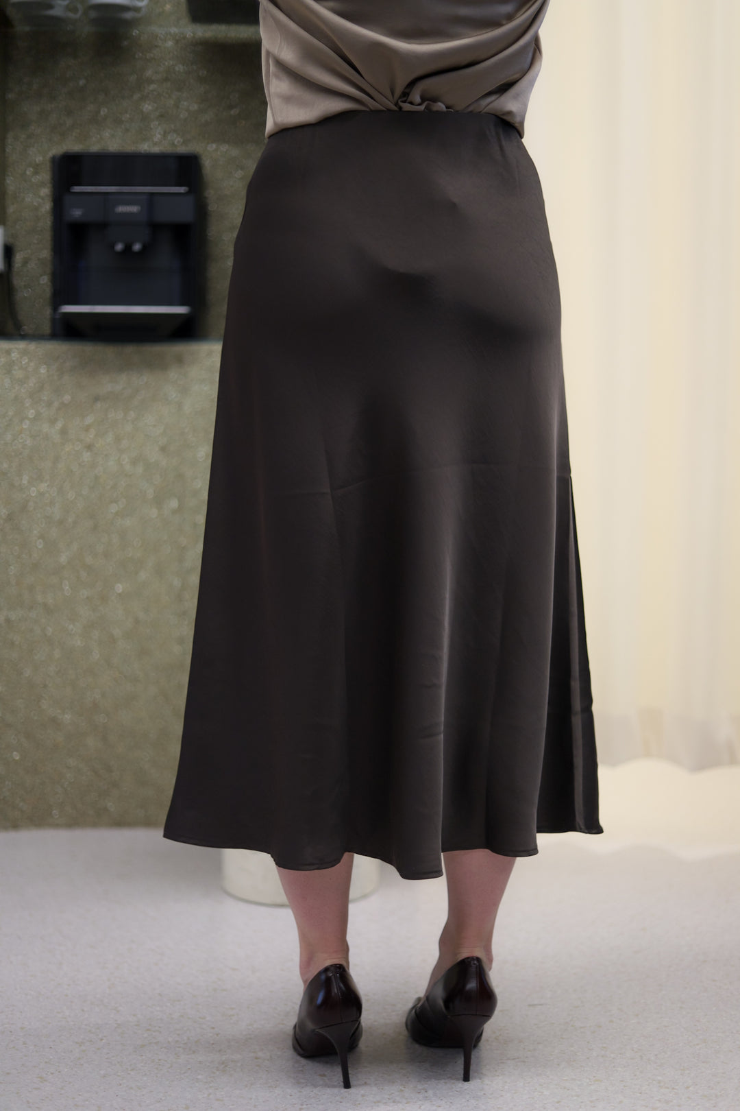 Bovary Skirt Dark Brown
