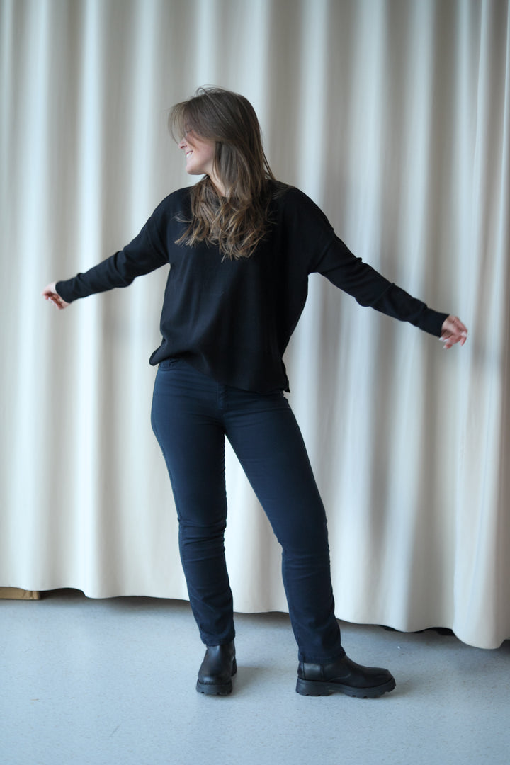 Malena F Comfort Lea Navy