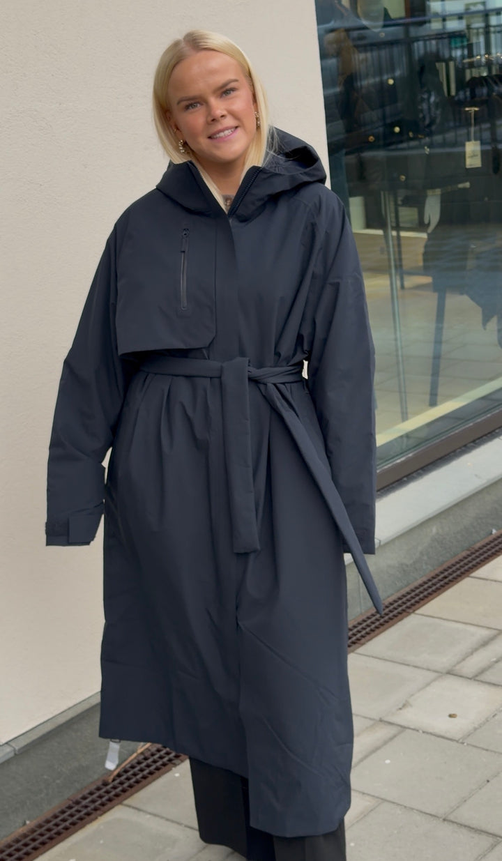 Åse Insulated Coat Deep Sea