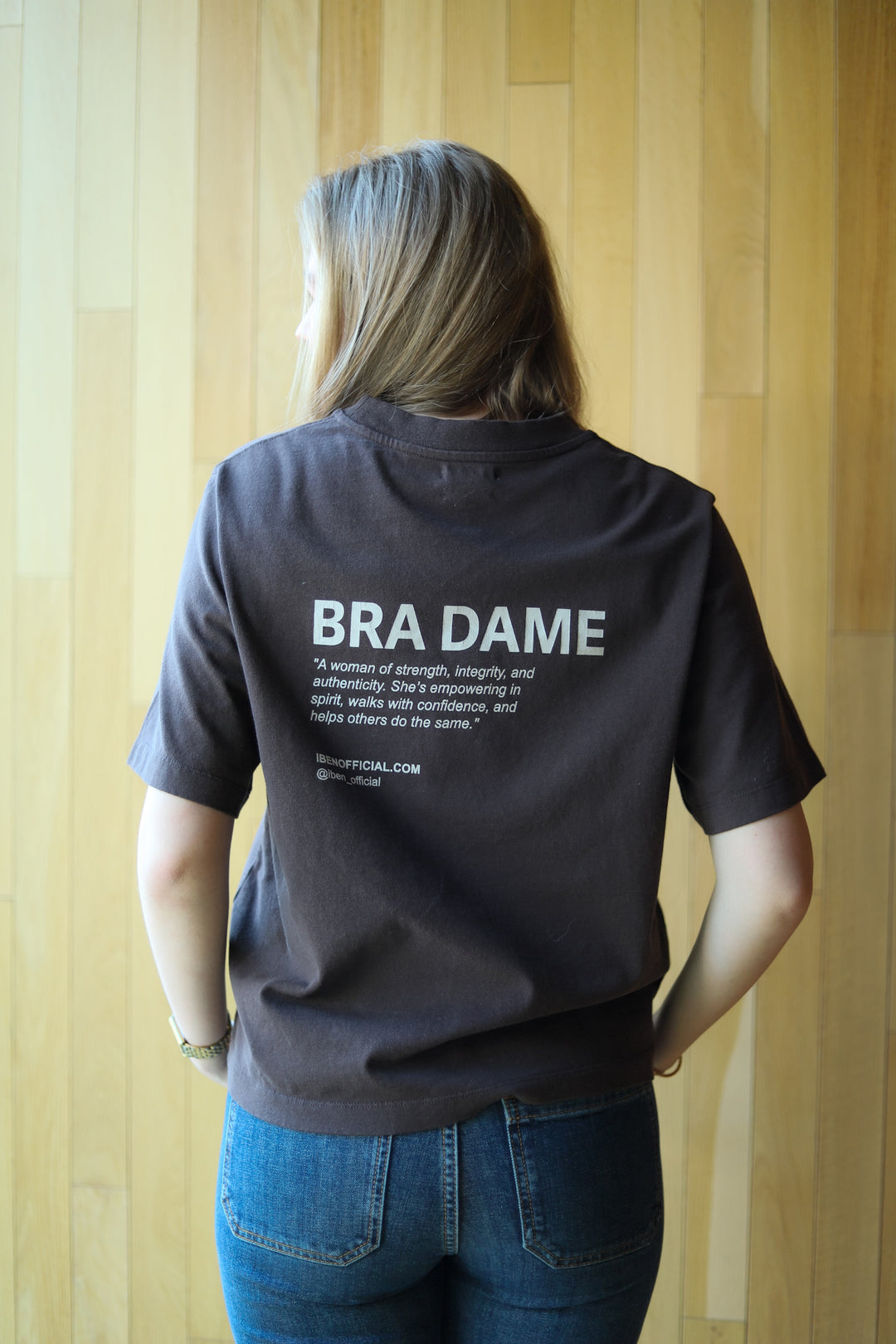 Bra Dame Tee Orchid Brown