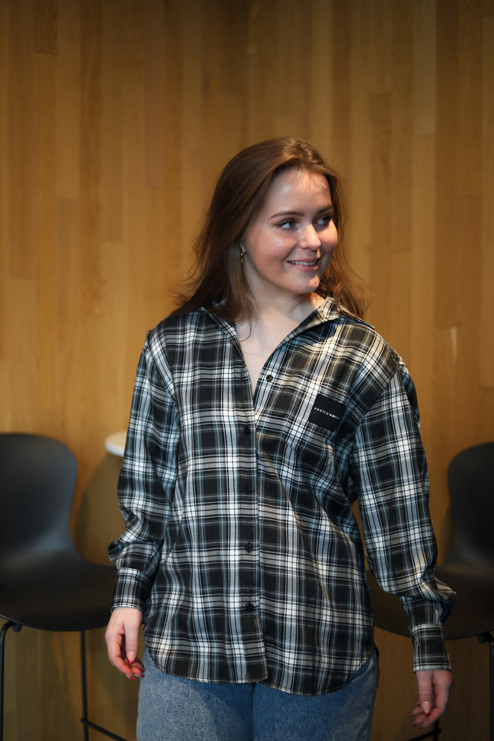 Haute Check Shirt Grey Check