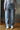 Flip Waist Pocket Jeans Bleached Denim