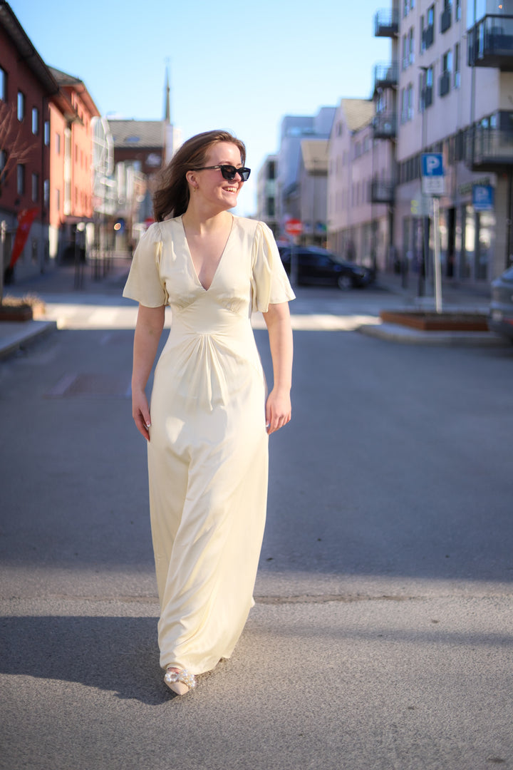 Bari Dress Vanilla Yellow