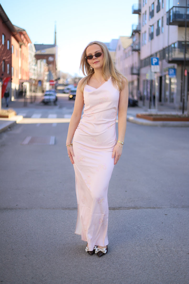 Almeria Maxi Dress Pastel Pink