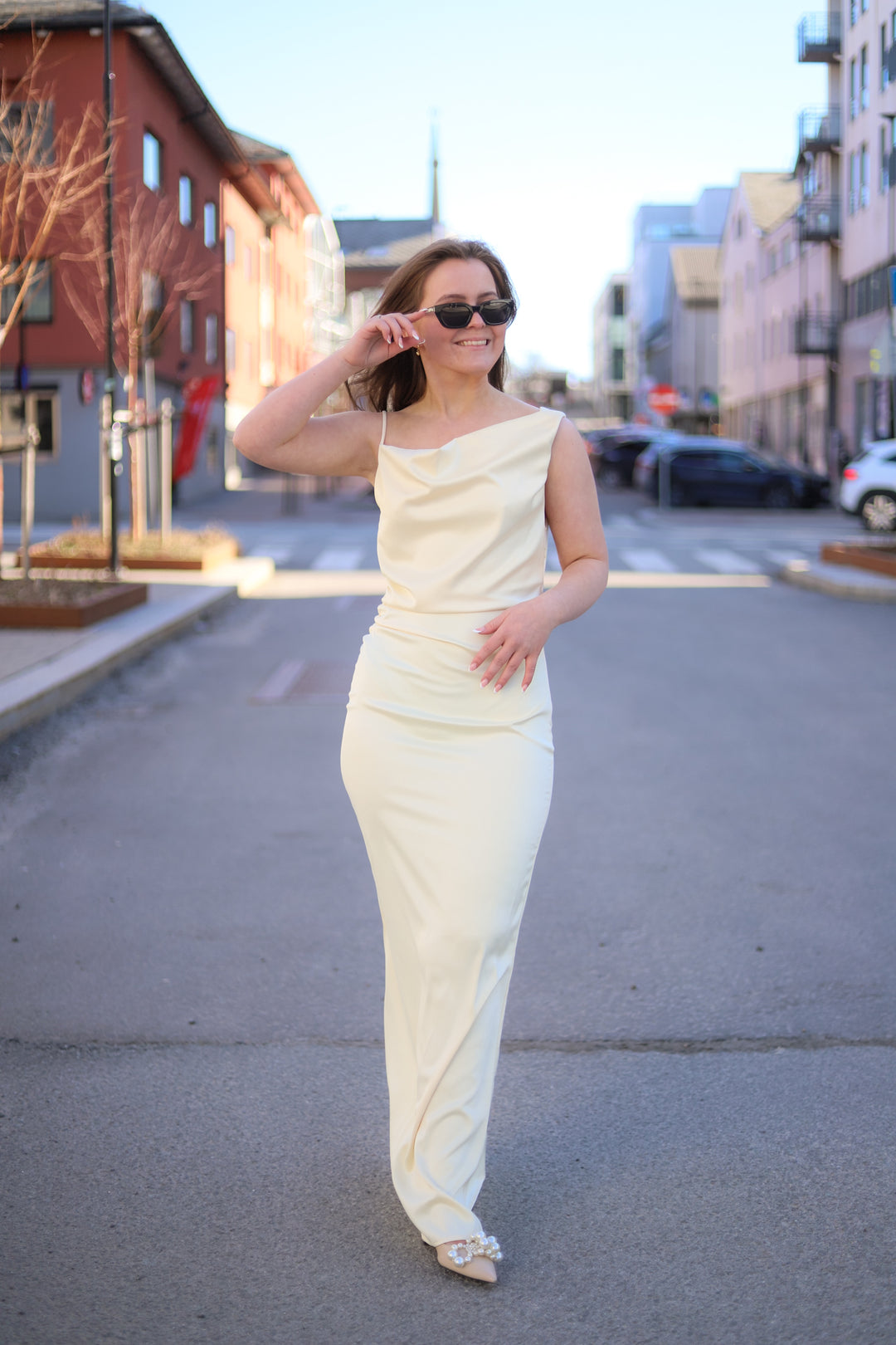 Almeria Maxi Dress Vanilla Yellow