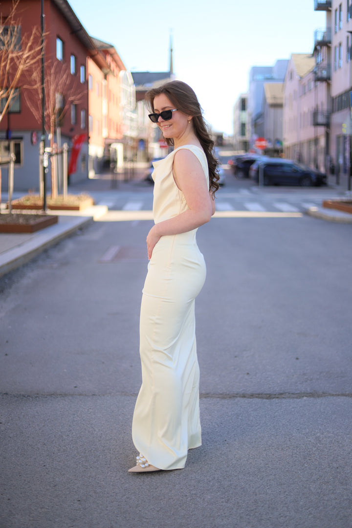 Almeria Maxi Dress Vanilla Yellow