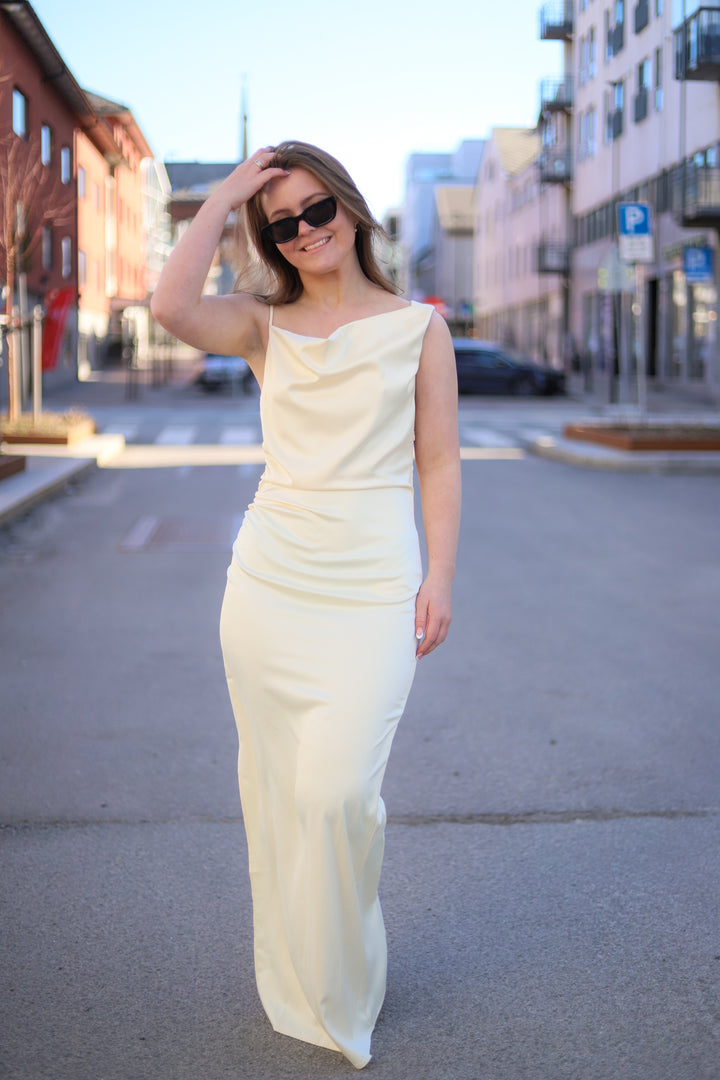 Almeria Maxi Dress Vanilla Yellow