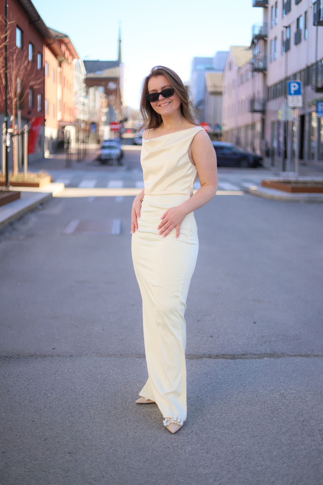 Almeria Maxi Dress Vanilla Yellow