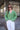 Atari Rib Cardigan Leaf Green