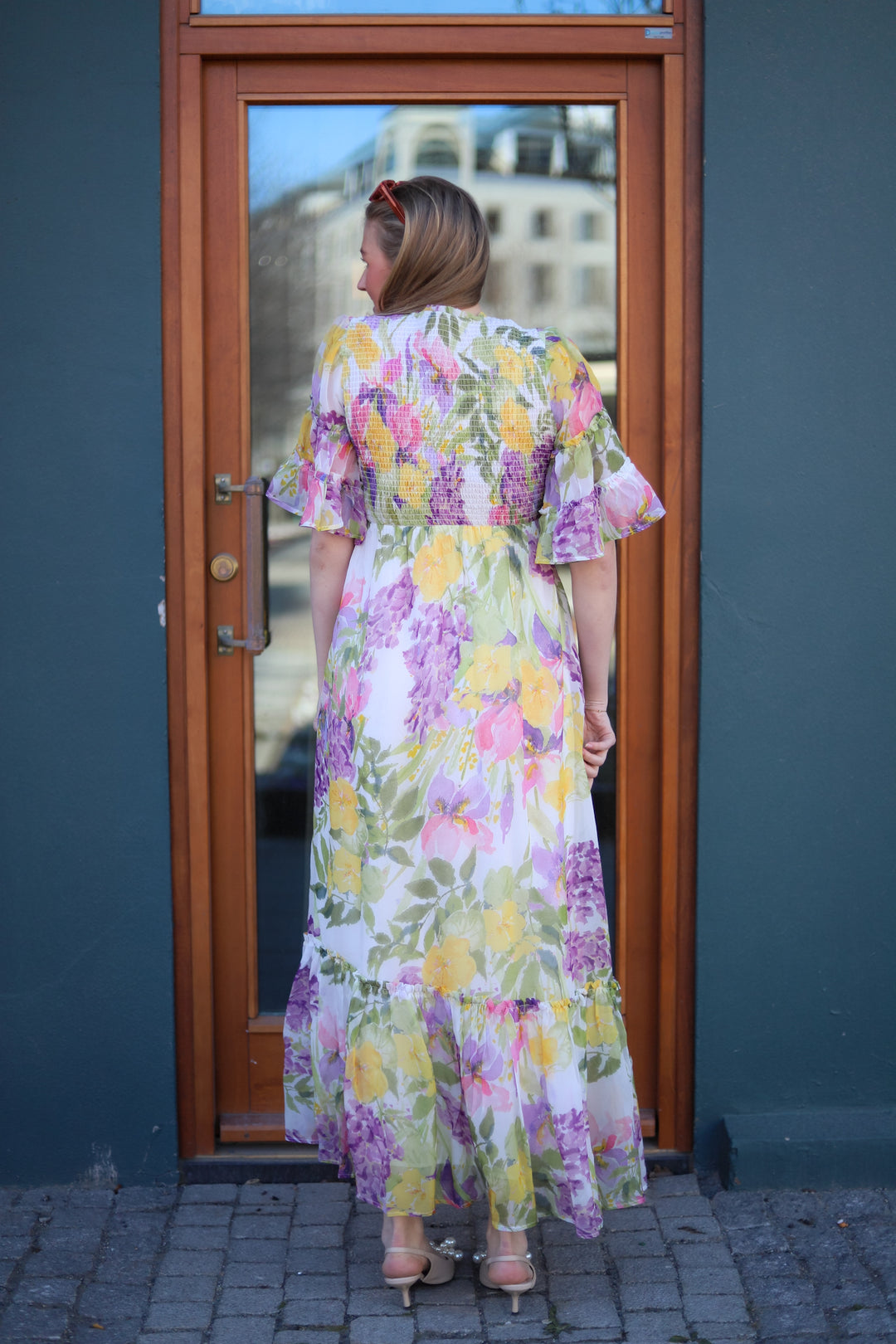 Organza Smocking Dress Springfield