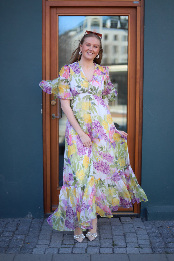 Organza Smocking Dress Springfield