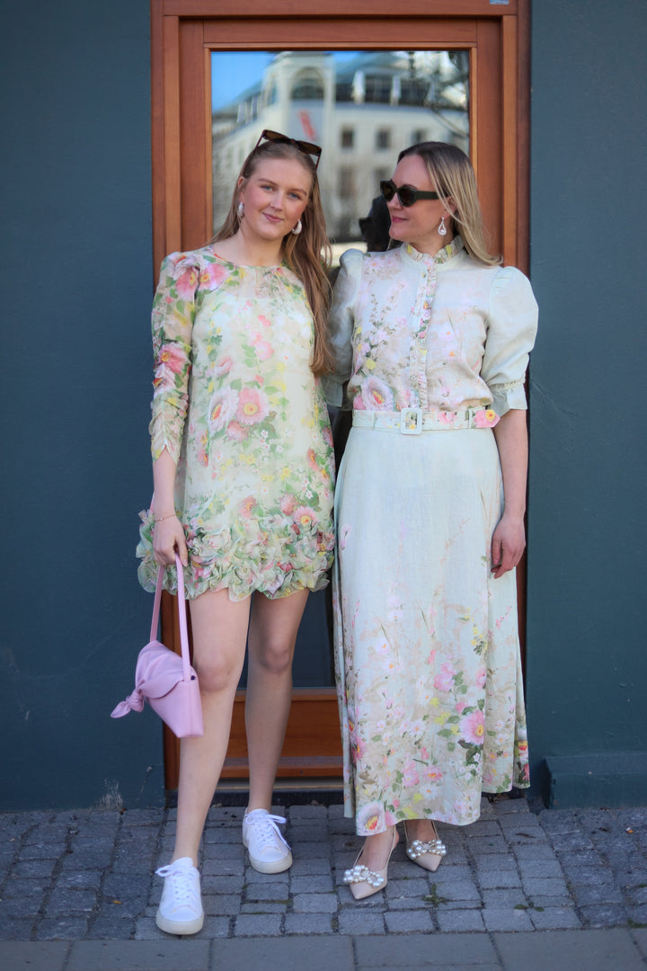 Organza Frilly Dress Watercolour Dreams