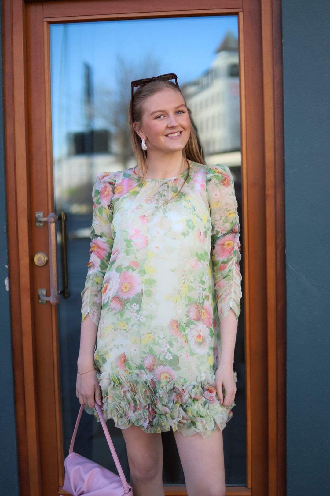 Organza Frilly Dress Watercolour Dreams