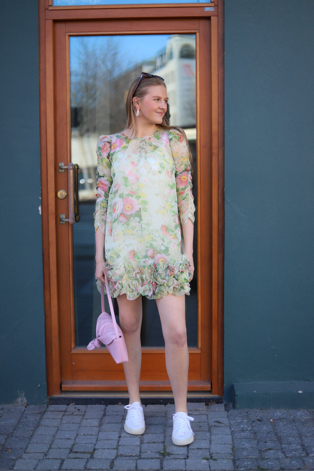 Organza Frilly Dress Watercolour Dreams