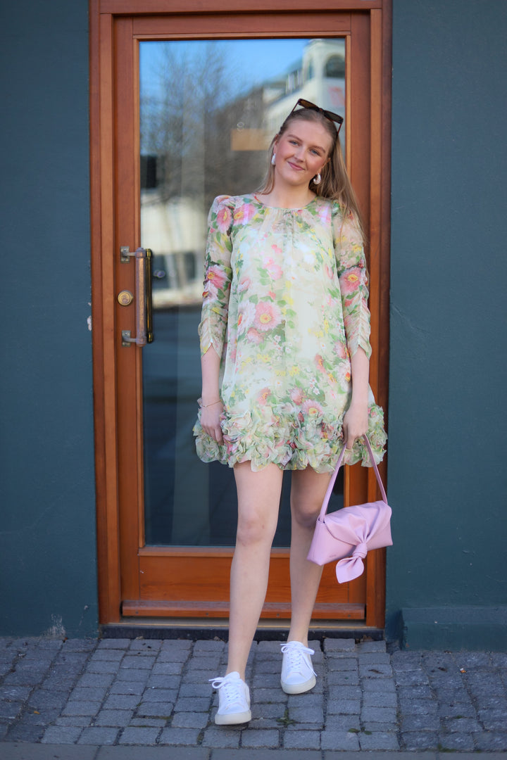 Organza Frilly Dress Watercolour Dreams