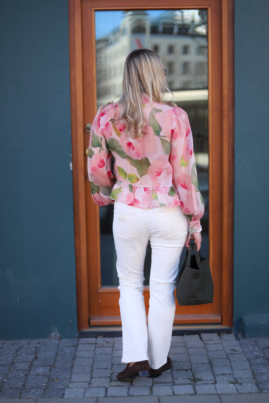 Organza Shirt Rosette