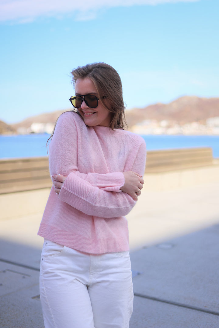 Fluffy Ama Knit Light Rosa