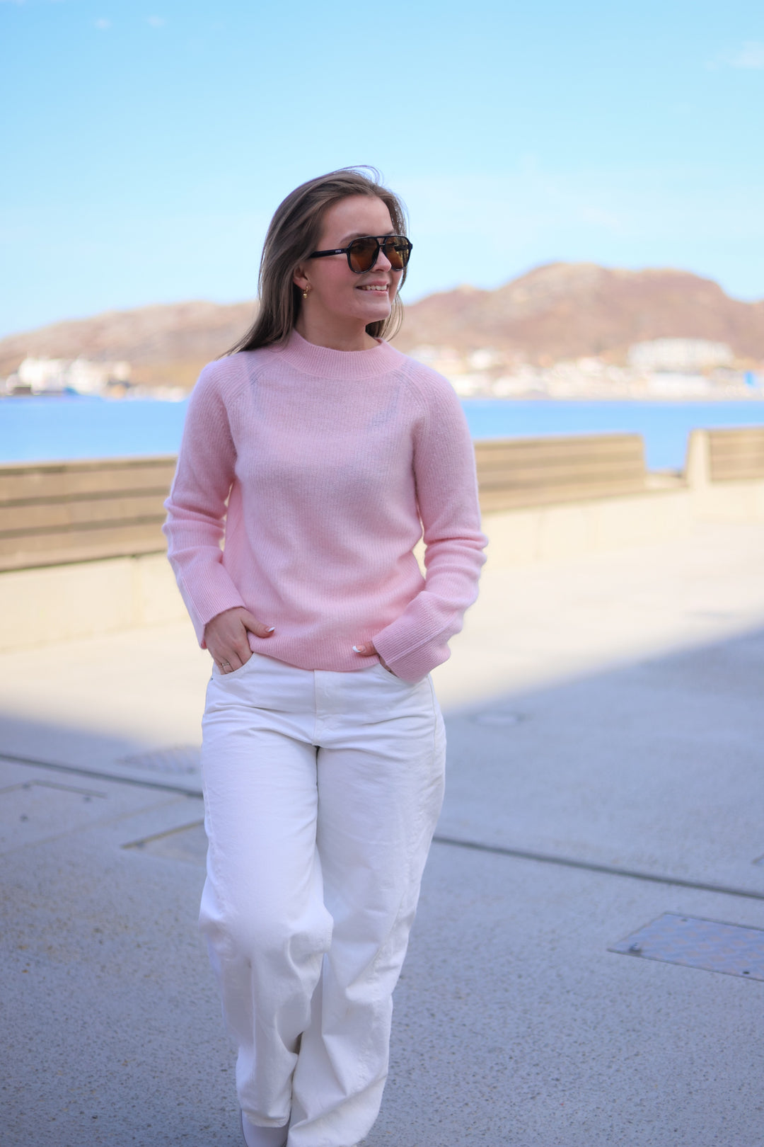 Fluffy Ama Knit Light Rosa