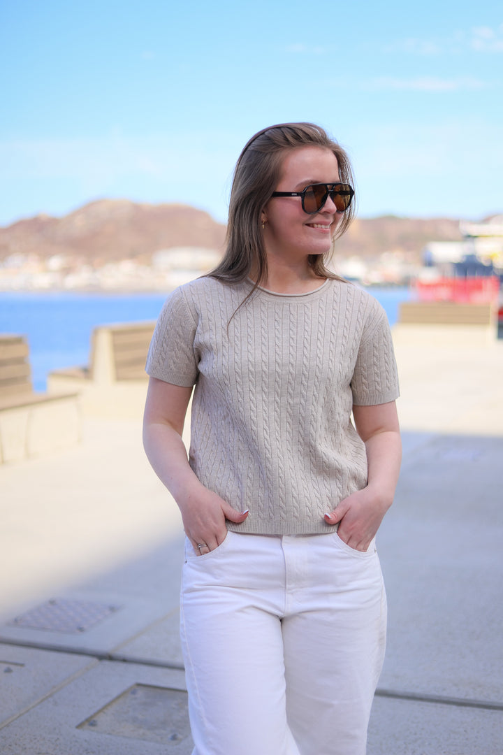 Anemone Glenda Knit Sand Melange