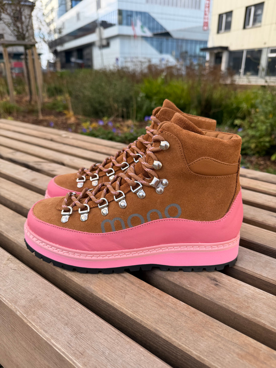 Vidda Shearling Cognac Pink