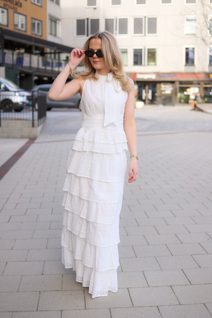 Ansol Emb Top Off White