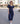 Illana Poplin Dress navy