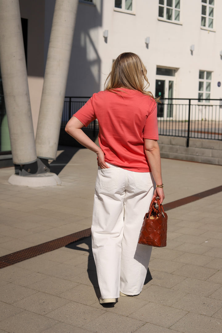 Melea Icon Tee F Rose/Lantana