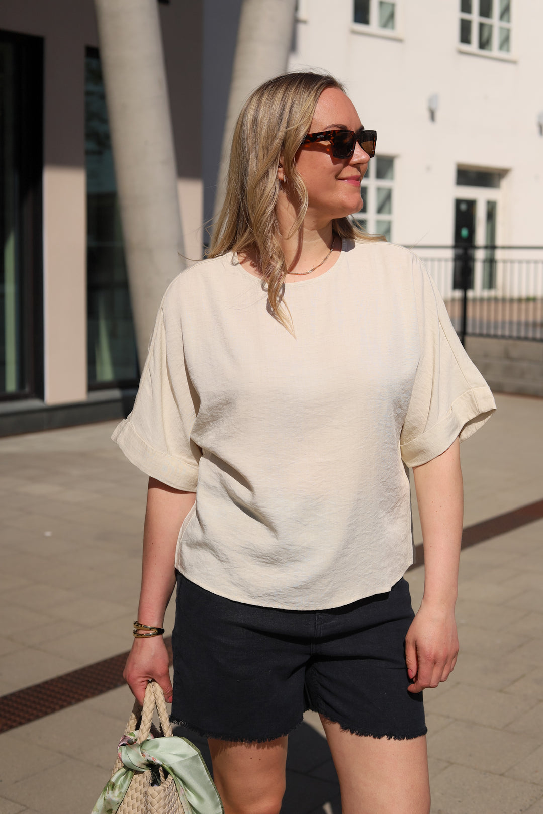 Daria 2/4 Top Sand Melange