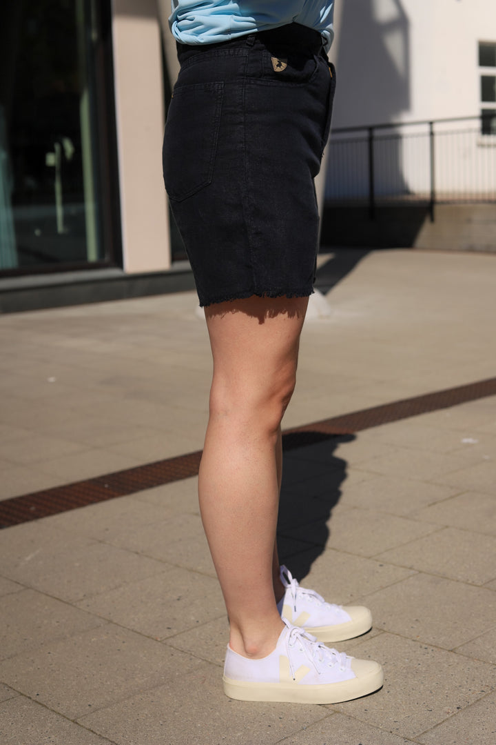 Maya Short Z Linen Summer Navy