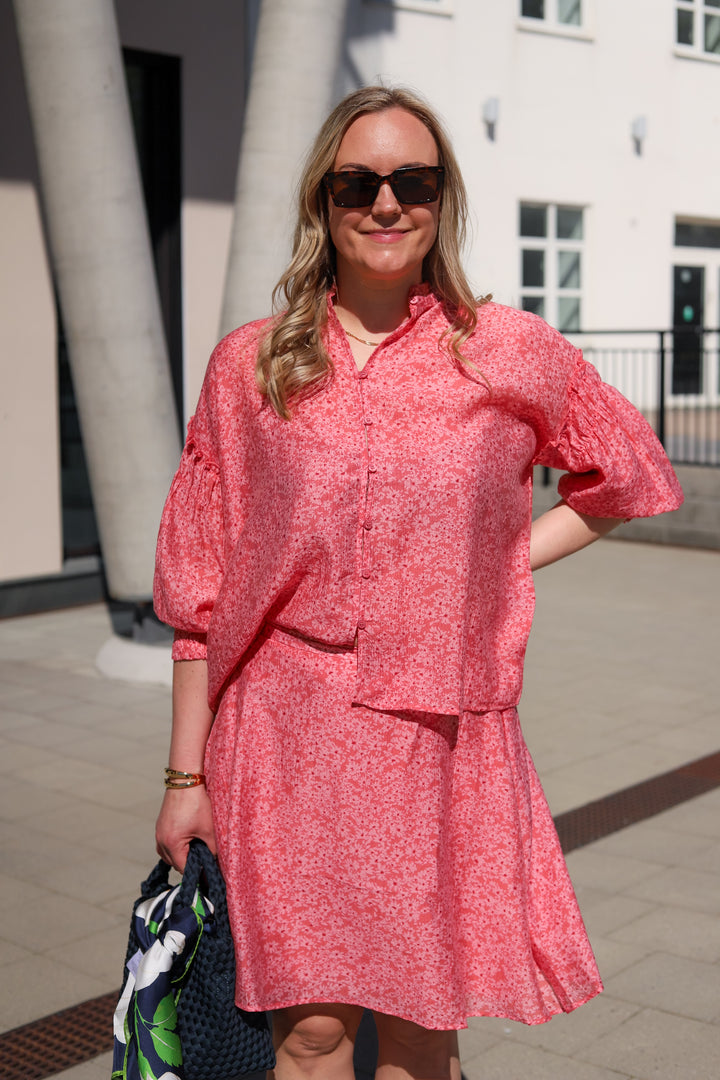 Seraphina 3/4 Shirt AOP F Rose Flower