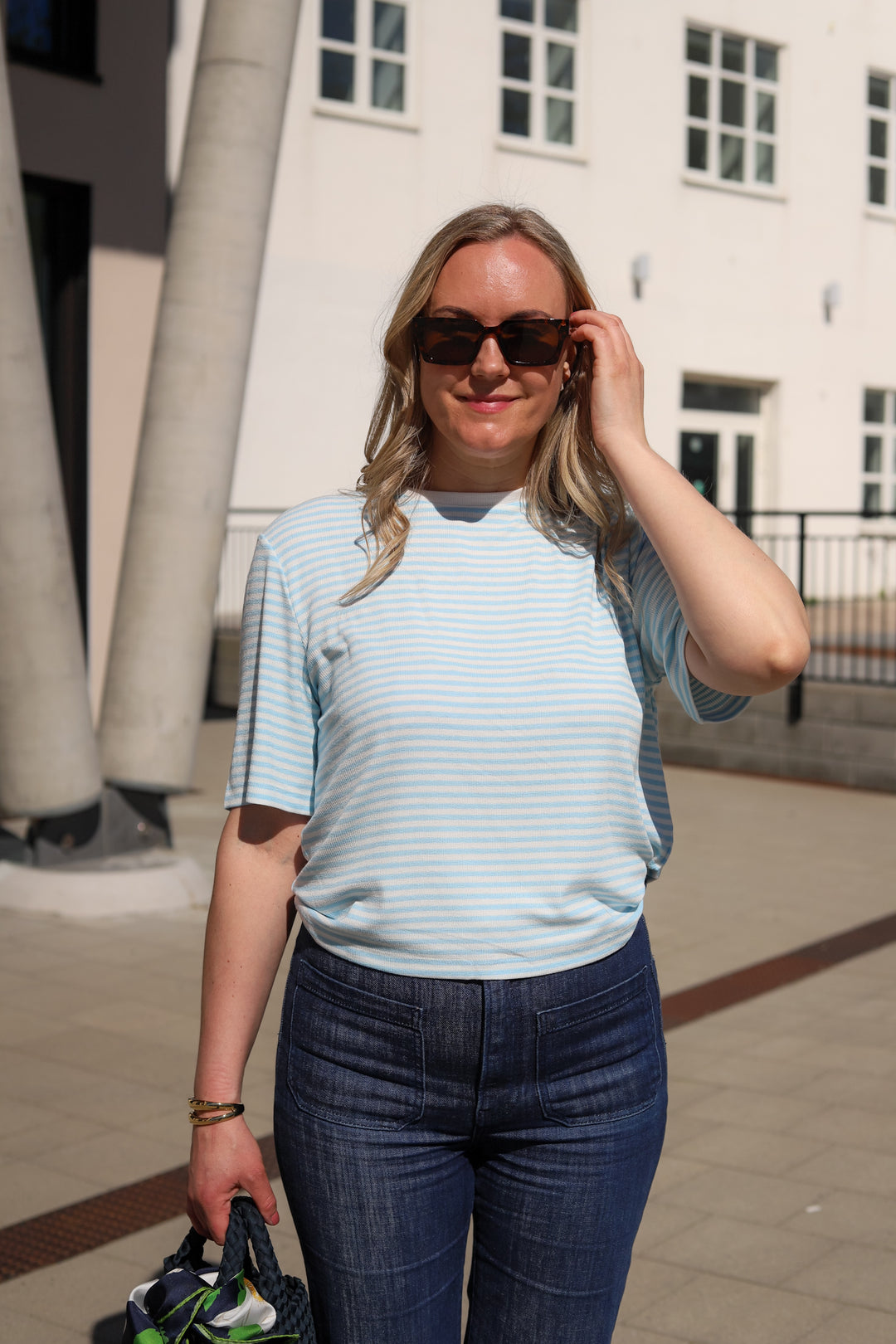 Jana Tee STP Egret/Summer