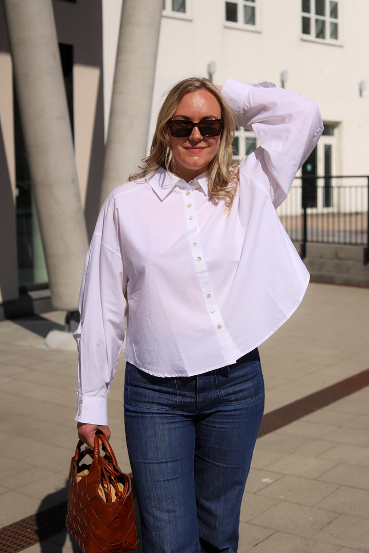 Nesrine Selmina Shirt Bright White