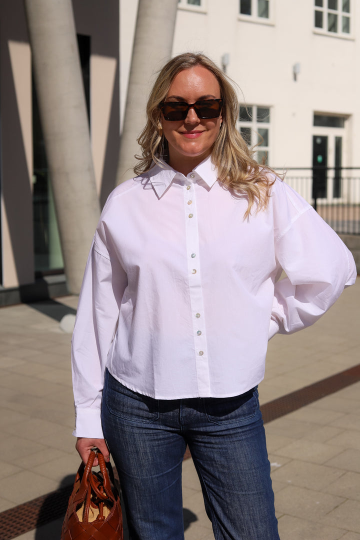 Nesrine Selmina Shirt Bright White