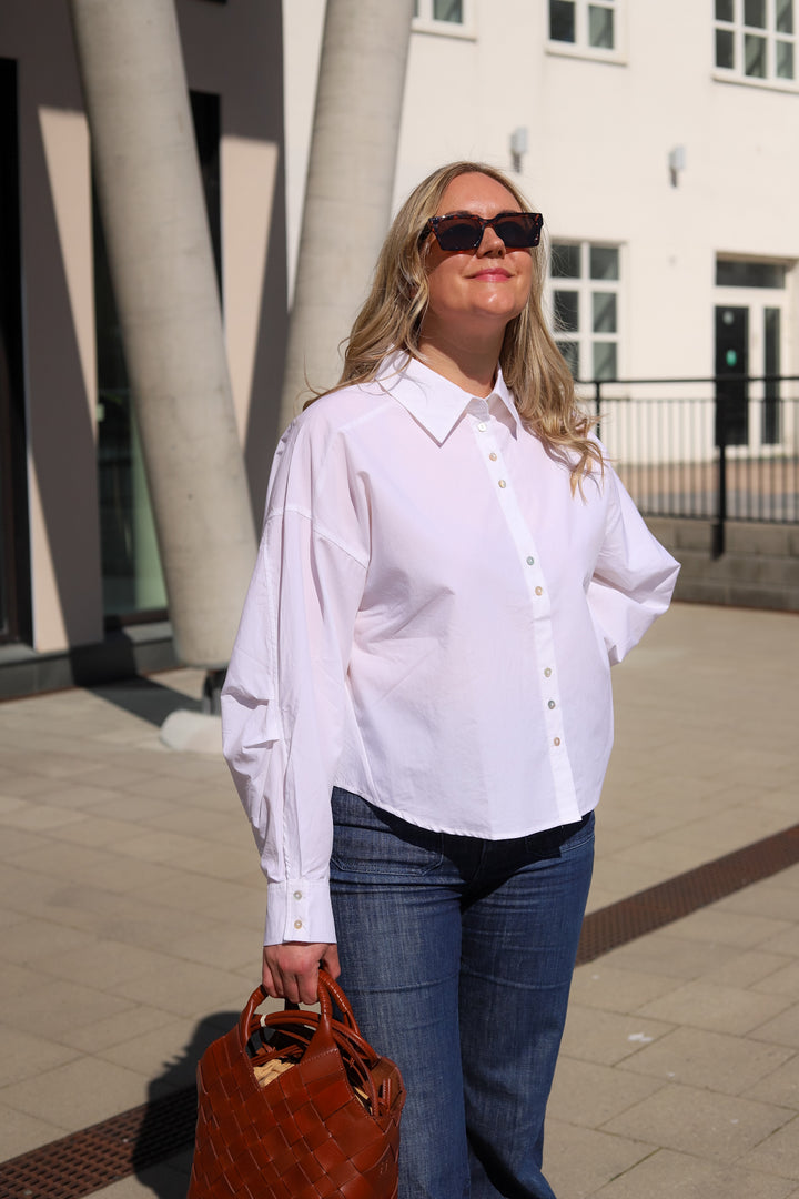 Nesrine Selmina Shirt Bright White