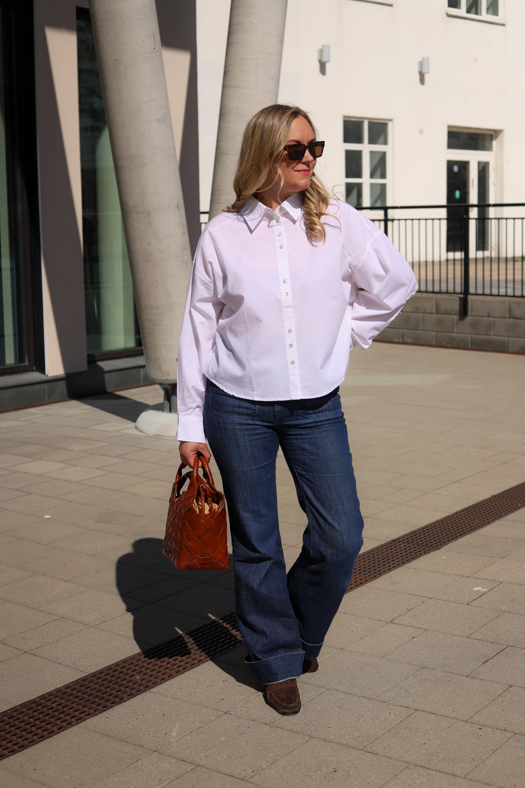 Nesrine Selmina Shirt Bright White