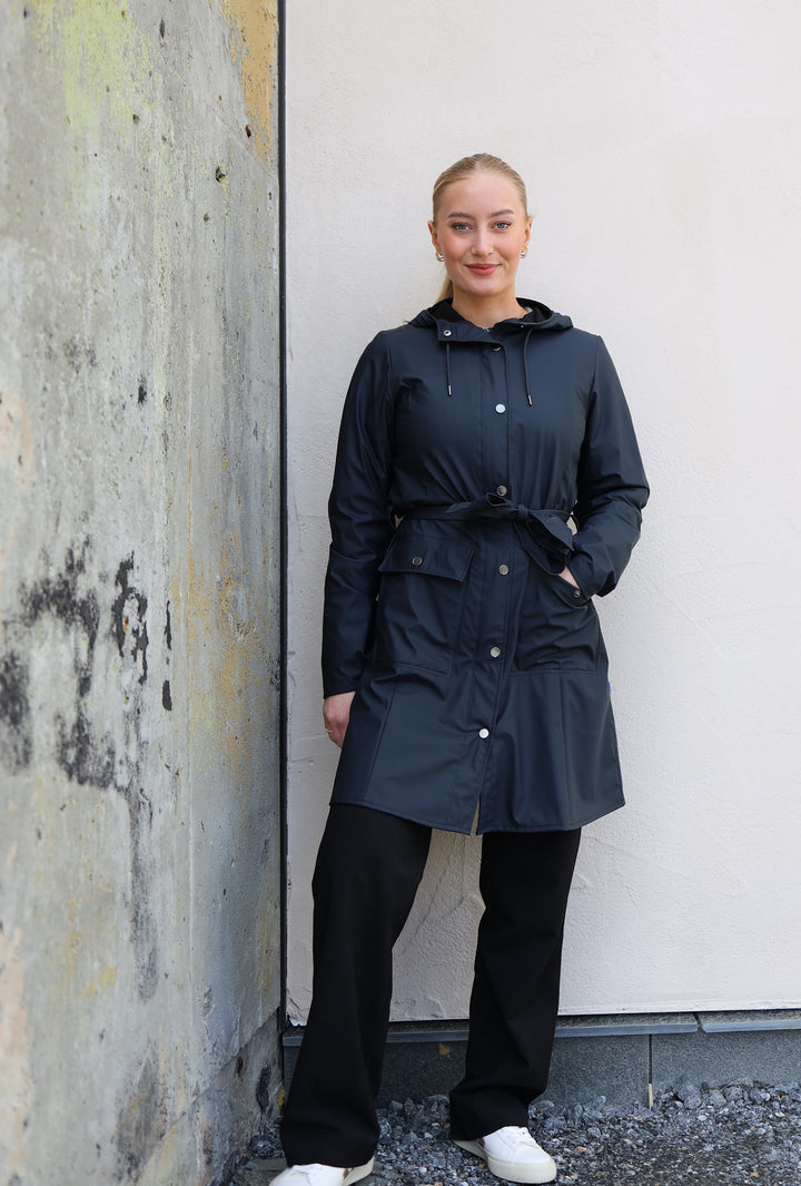 Curve Long Jacket W3 Navy