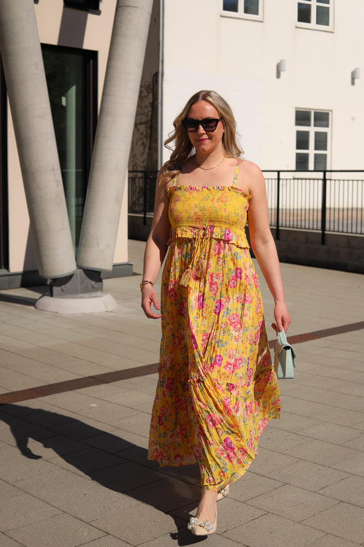 Twisted Strap Dress Daylight Blossom