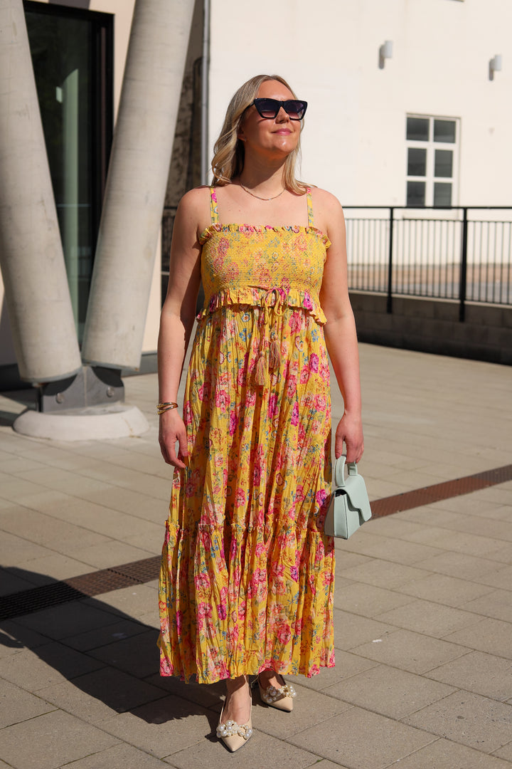 Twisted Strap Dress Daylight Blossom