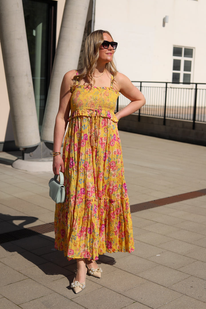 Twisted Strap Dress Daylight Blossom