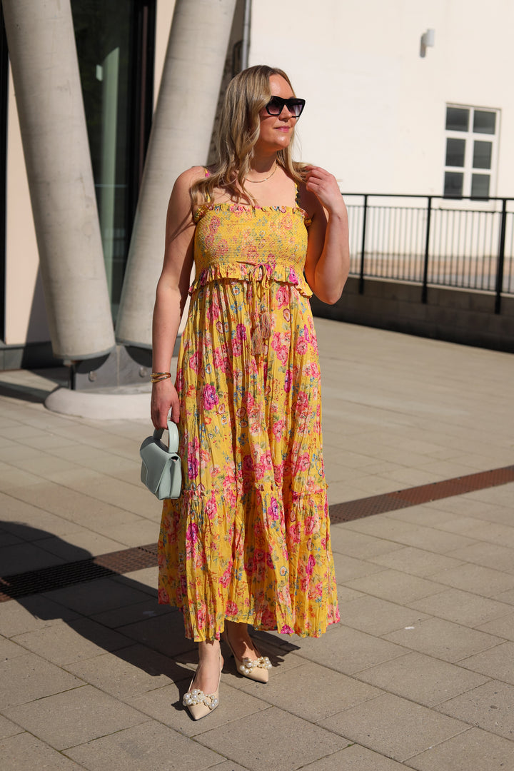 Twisted Strap Dress Daylight Blossom