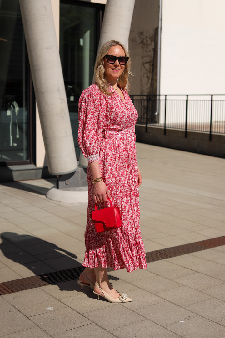 Twisted Midi Dress Wildflowers