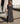 Spring Button-Down Dress Black Dots