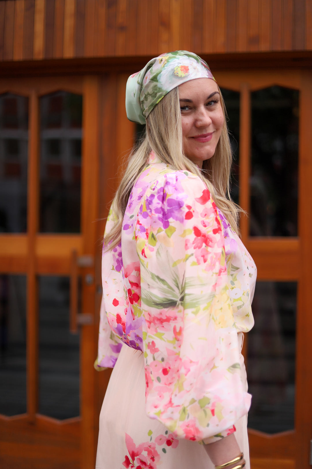 Organza Blouse Blush Dream
