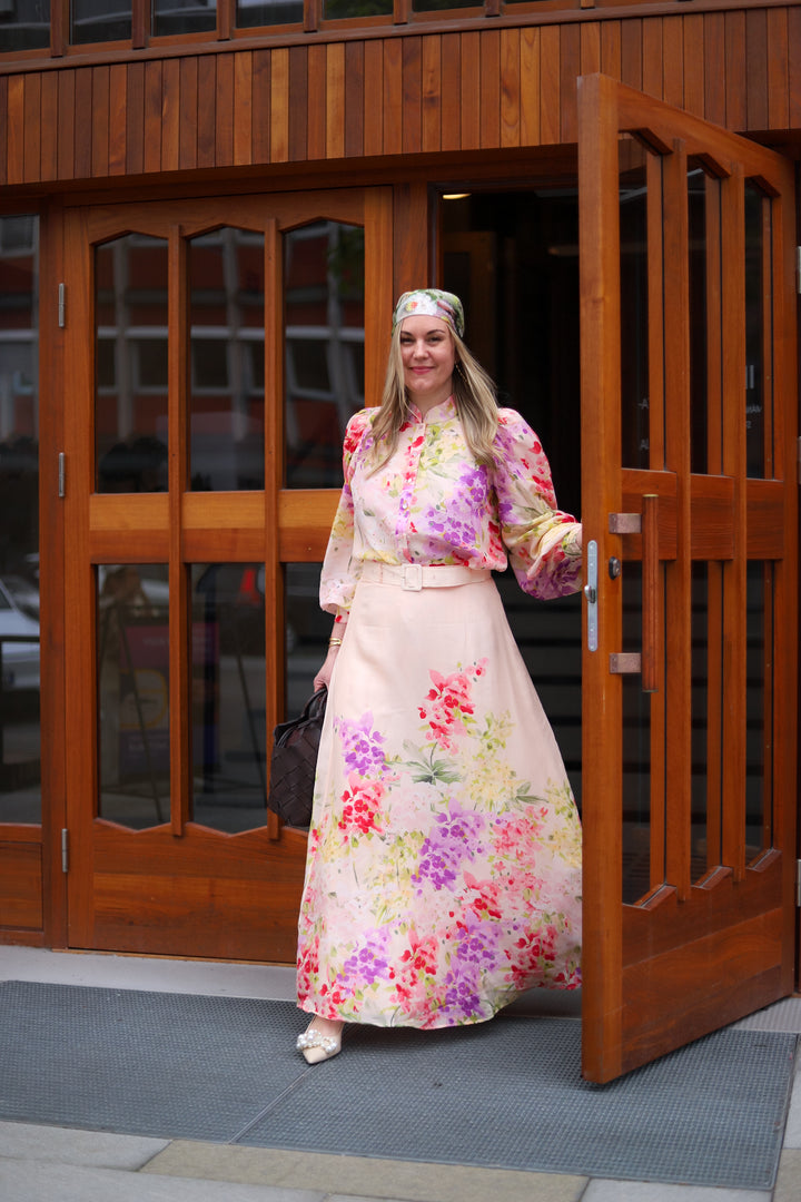 Organza Blouse Blush Dream