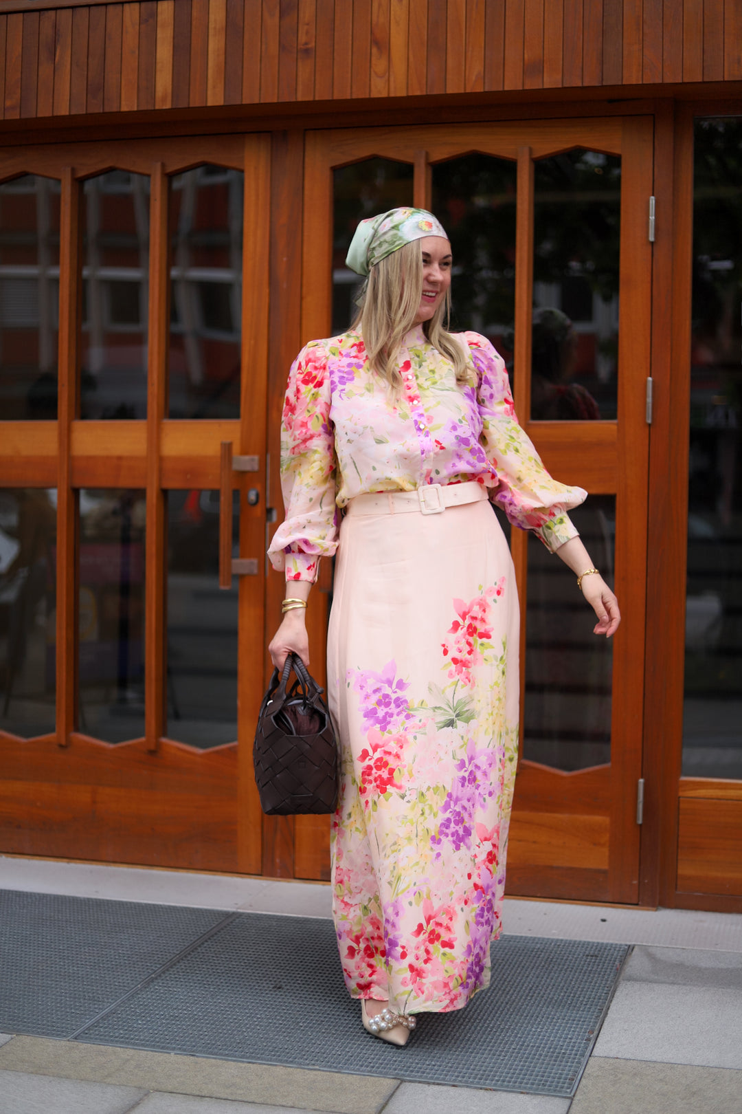 Organza Blouse Blush Dream