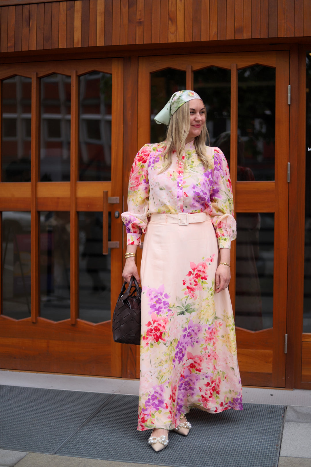 Organza Blouse Blush Dream